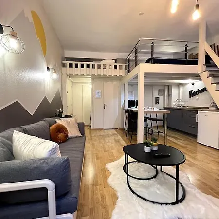 Montagn'art Studio. 4pers 30m2. Coeur Village. Cauterets